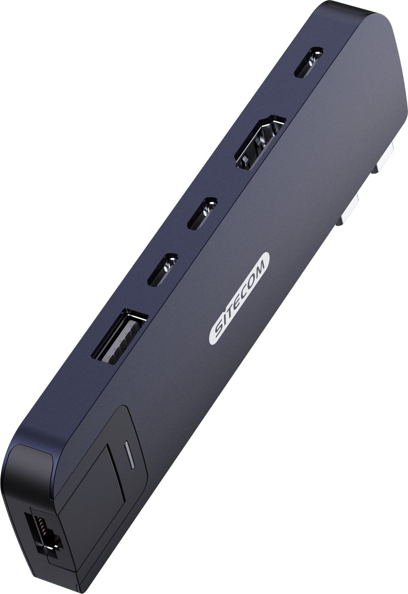 Sitecom 6-in-2 MacBook Air Multiport Hub dockingstation