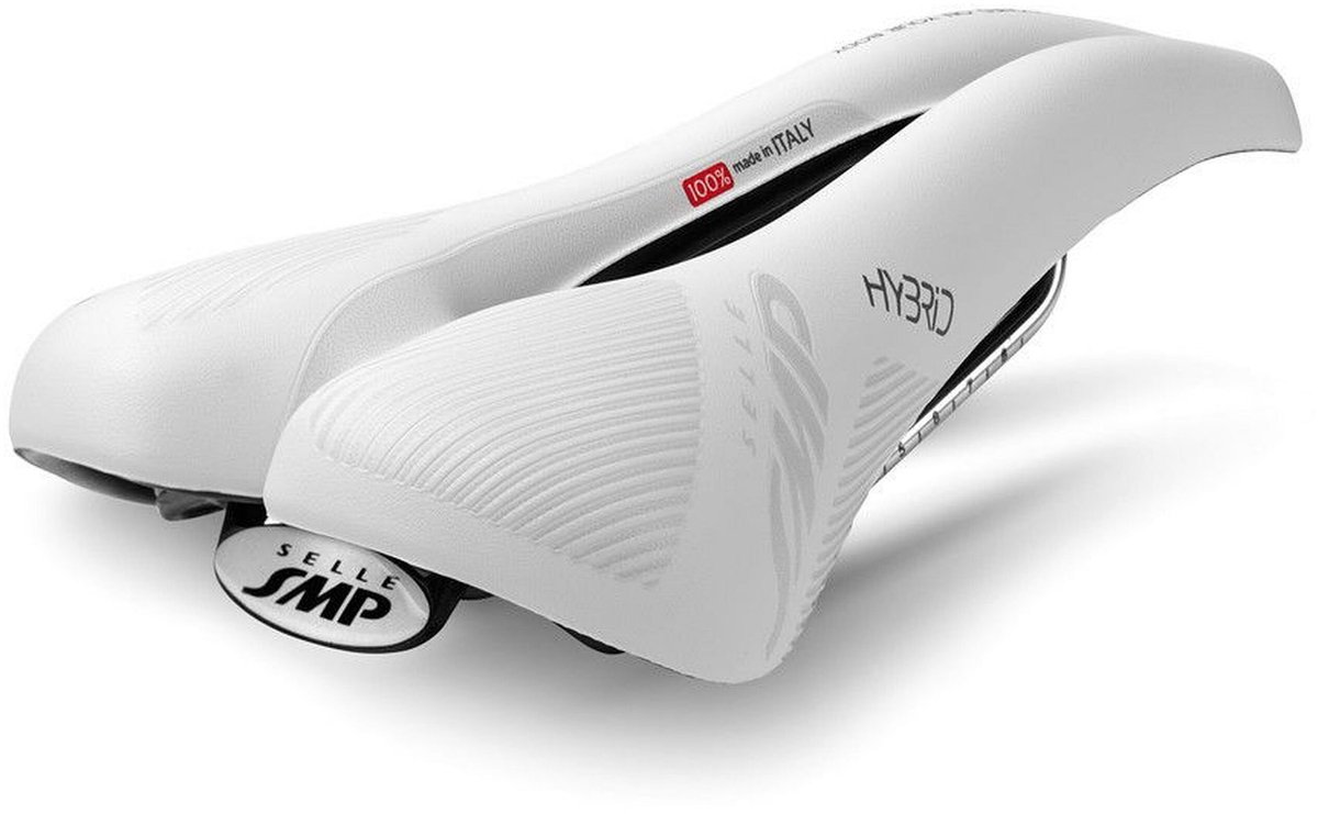 Selle Smp Trk Hybrid Zadel Wit 140 mm Man