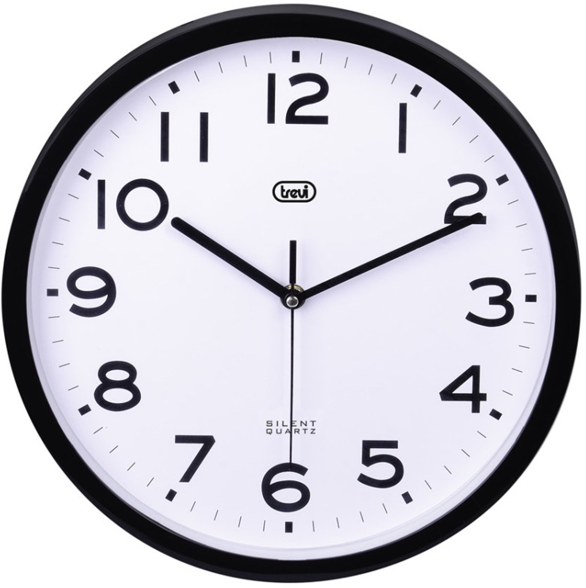 Trevi OM 3302 S Kwartsklok Rond Zwart, Wit
