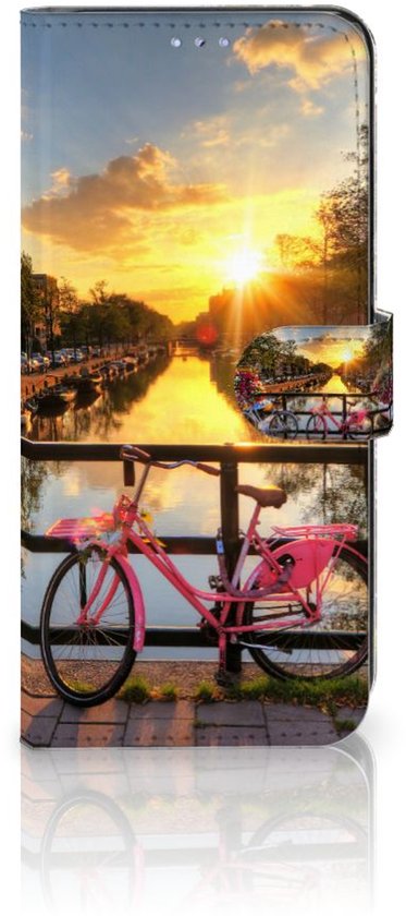 Bookcase Motorola Moto G31 | Étui pour téléphone G41 Canaux d'Amsterdam