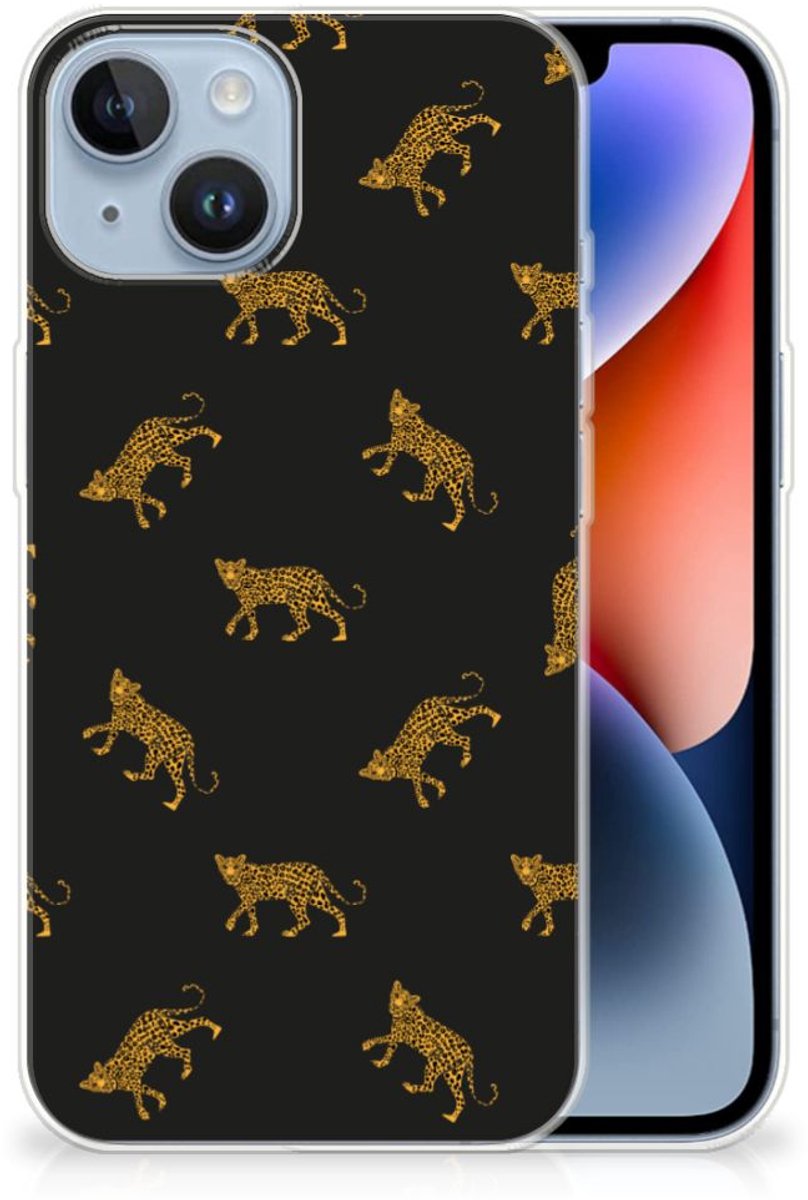 TPU Hoesje voor Apple iPhone 14 Leopards