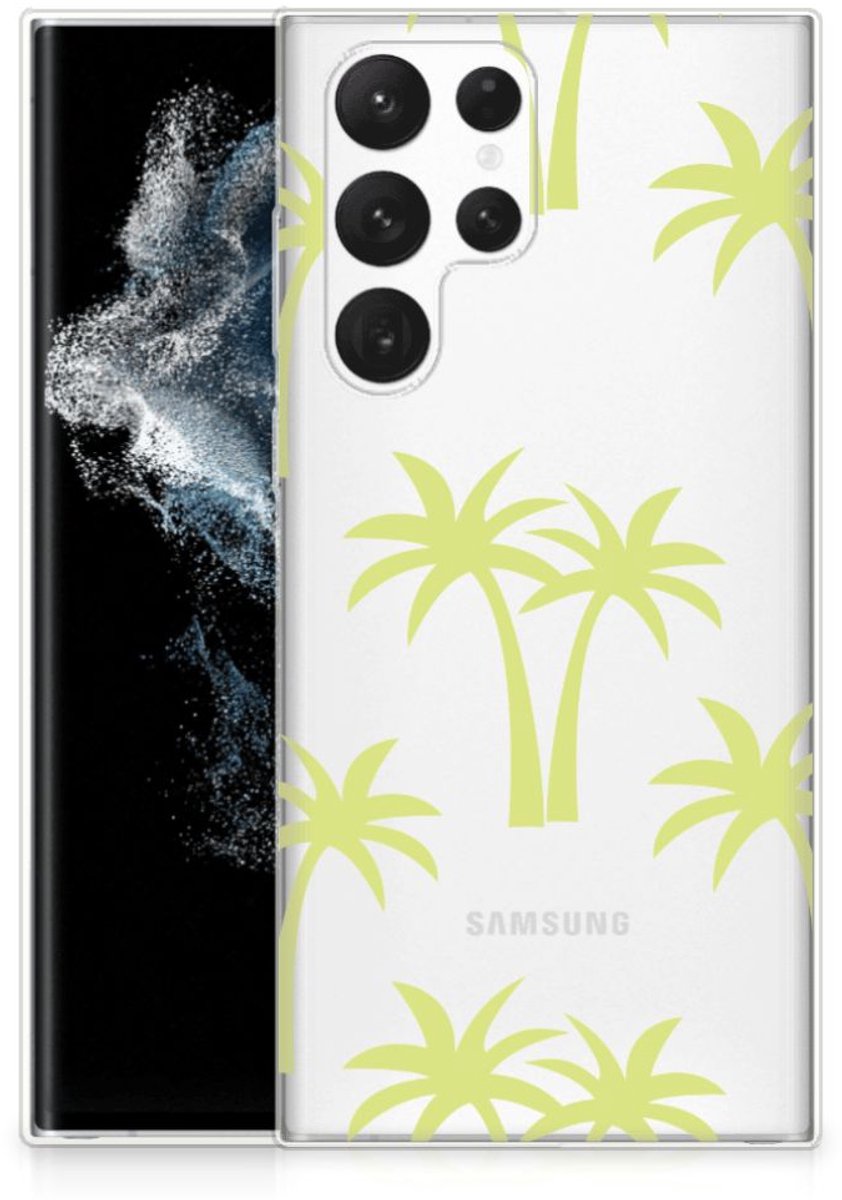 Samsung Galaxy S22 Ultra TPU Case Palmtrees