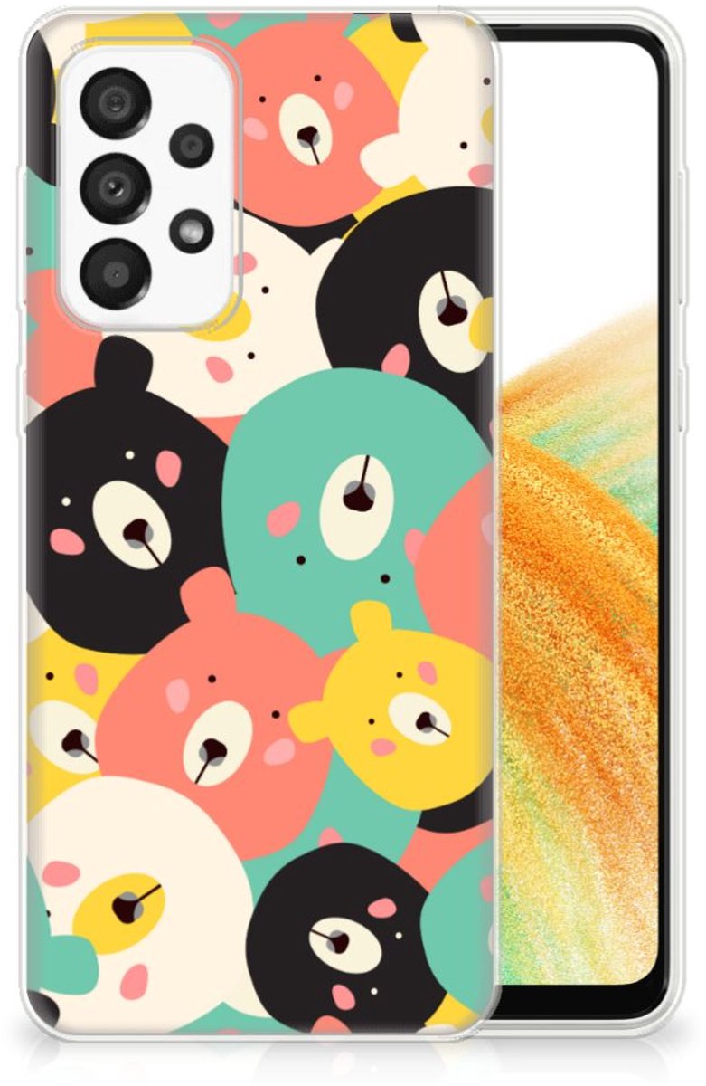 Samsung Galaxy A33 5G Telefoonhoesje met Naam Bears