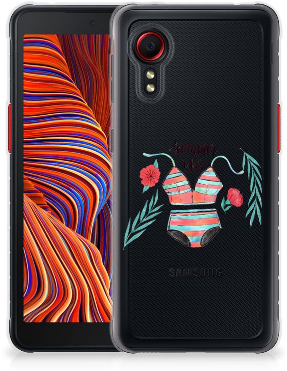 Samsung Galaxy Xcover 5 Telefoonhoesje met Naam Boho Summer