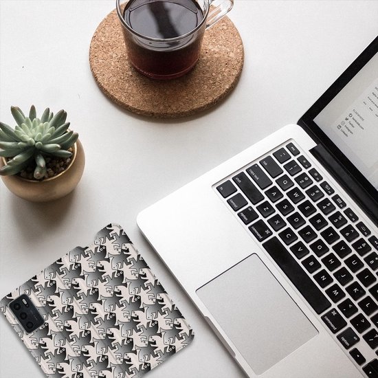 Etui Smartphone OPPO A16/A16s Book Etui Portefeuille Salamandre Gris