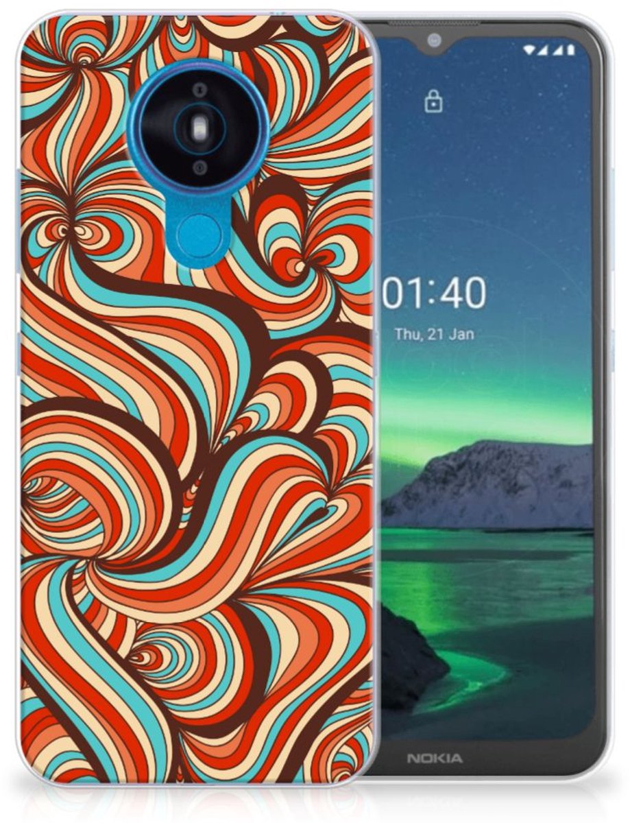 Back Cover voor Nokia 1.4 Hoesje maken Retro