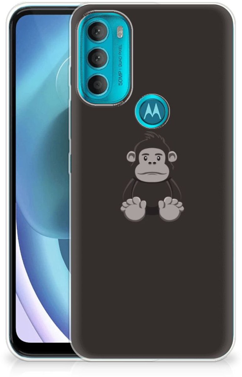 Motorola Moto G71 5G Telefoonhoesje met Naam Gorilla