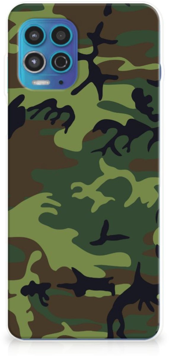 Motorola Moto G100 TPU bumper Army Dark