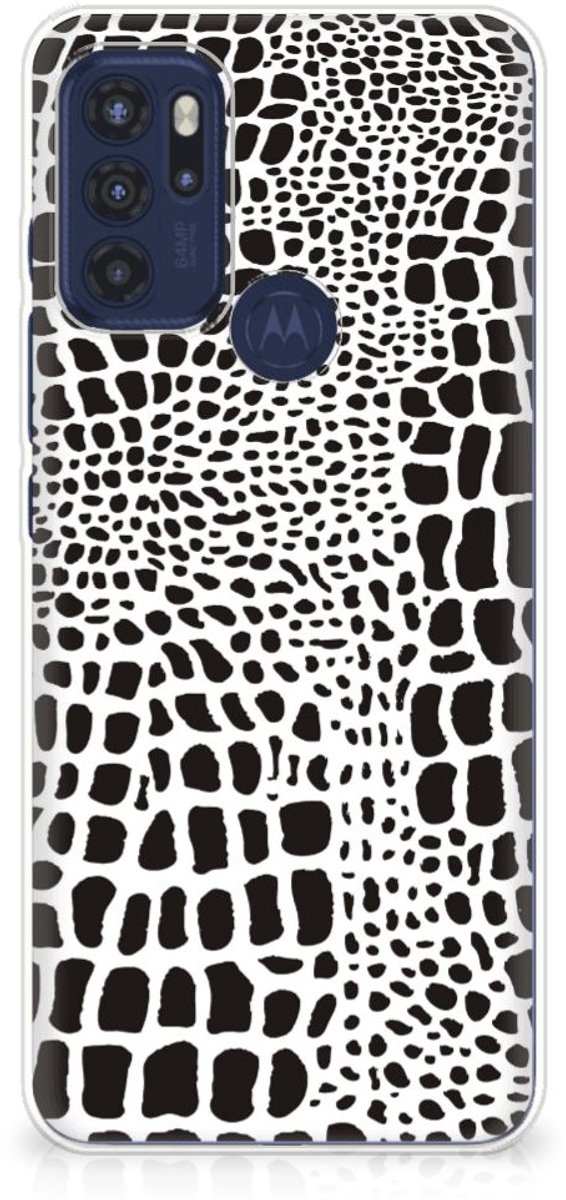 Motorola Moto G60s TPU Hoesje Slangenprint