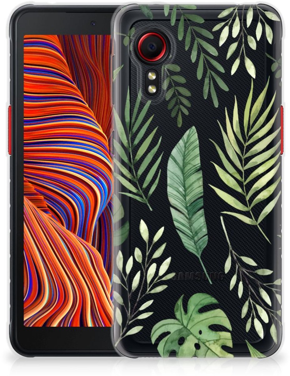 Samsung Galaxy Xcover 5 TPU Case Leaves