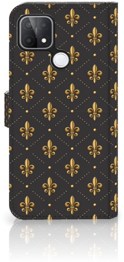 Bookcase OPPO A15 Case French Lily