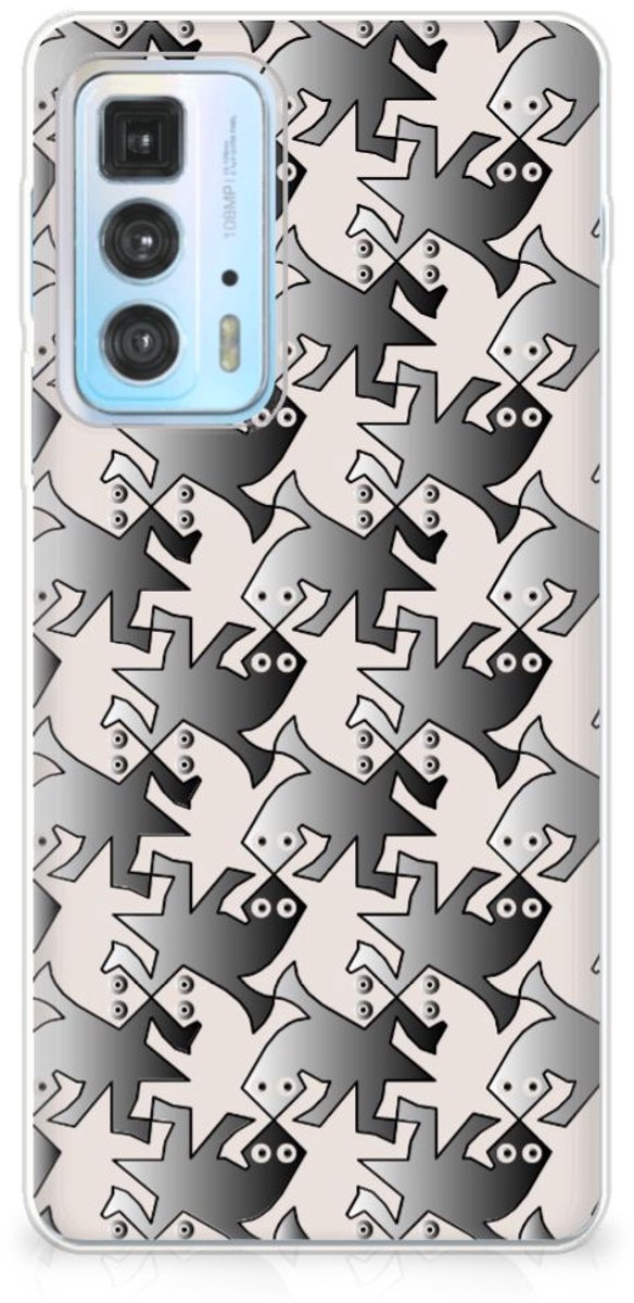 Motorola Edge 20 Pro TPU Hoesje Salamander Grey