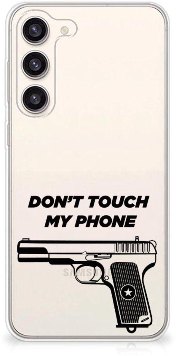 Samsung Galaxy S23 Plus Silicone-hoesje Pistol DTMP