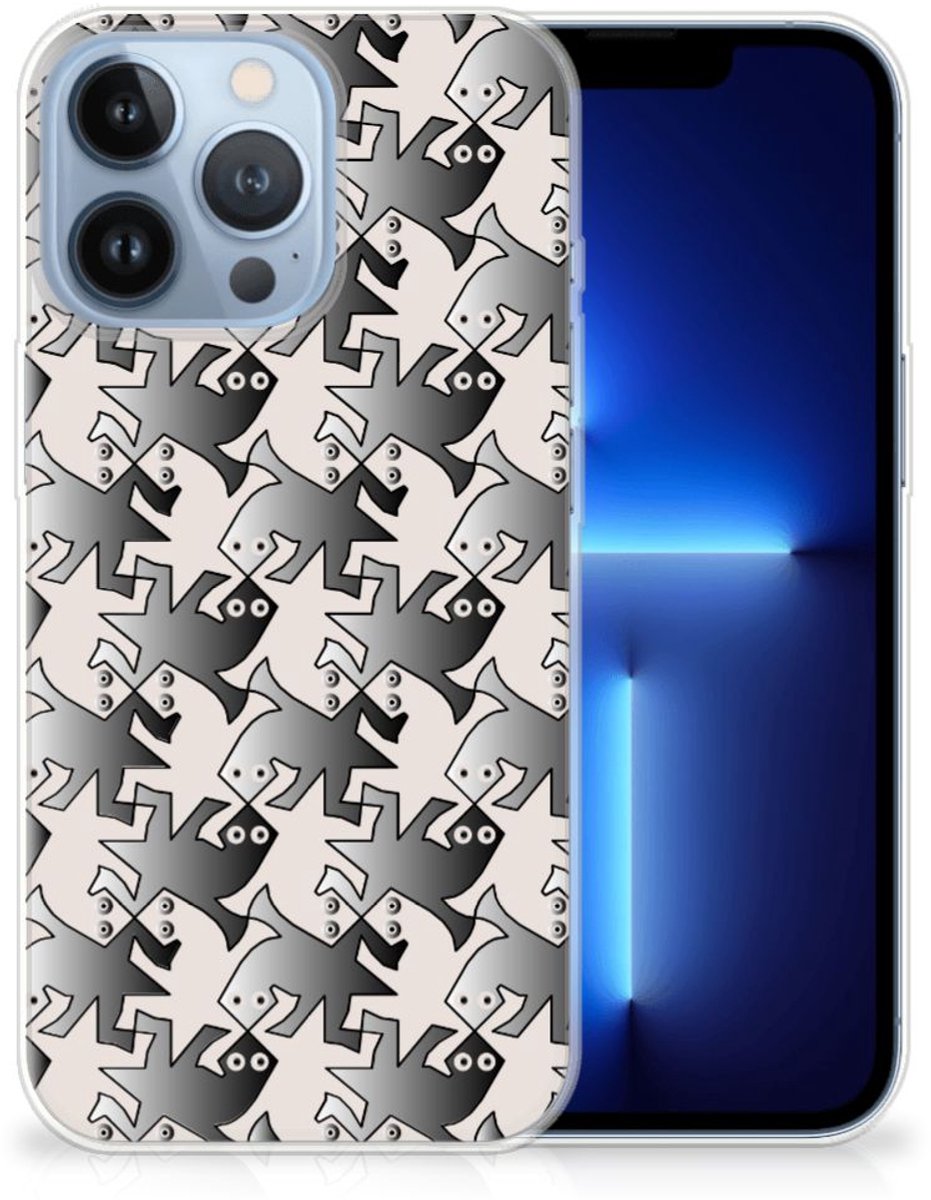 Apple iPhone 13 Pro TPU Hoesje Salamander Grey