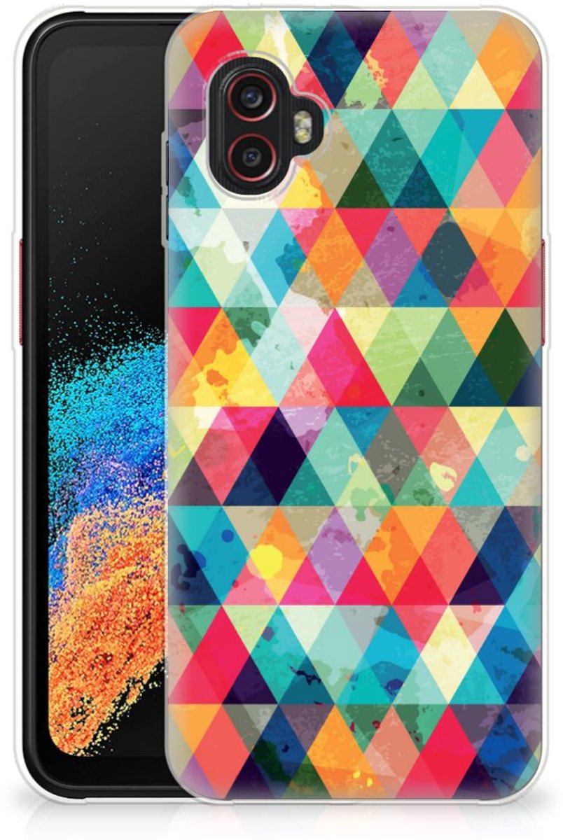 Samsung Galaxy Xcover 6 Pro TPU bumper Geruit
