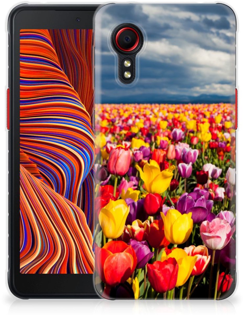Samsung Galaxy Xcover 5 TPU Case Tulpen
