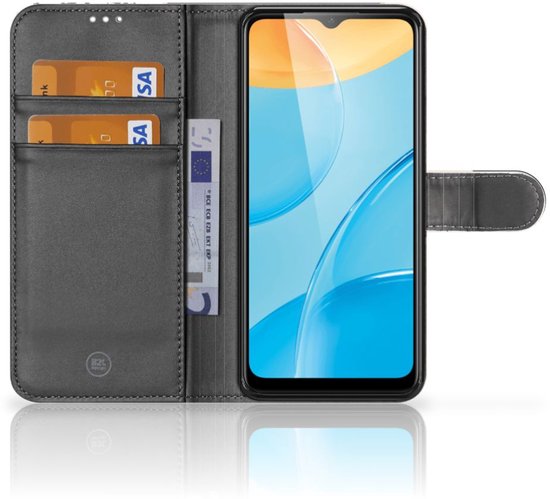 Étui pour téléphone portable OPPO A15 Bookcase Noir Pink Formes