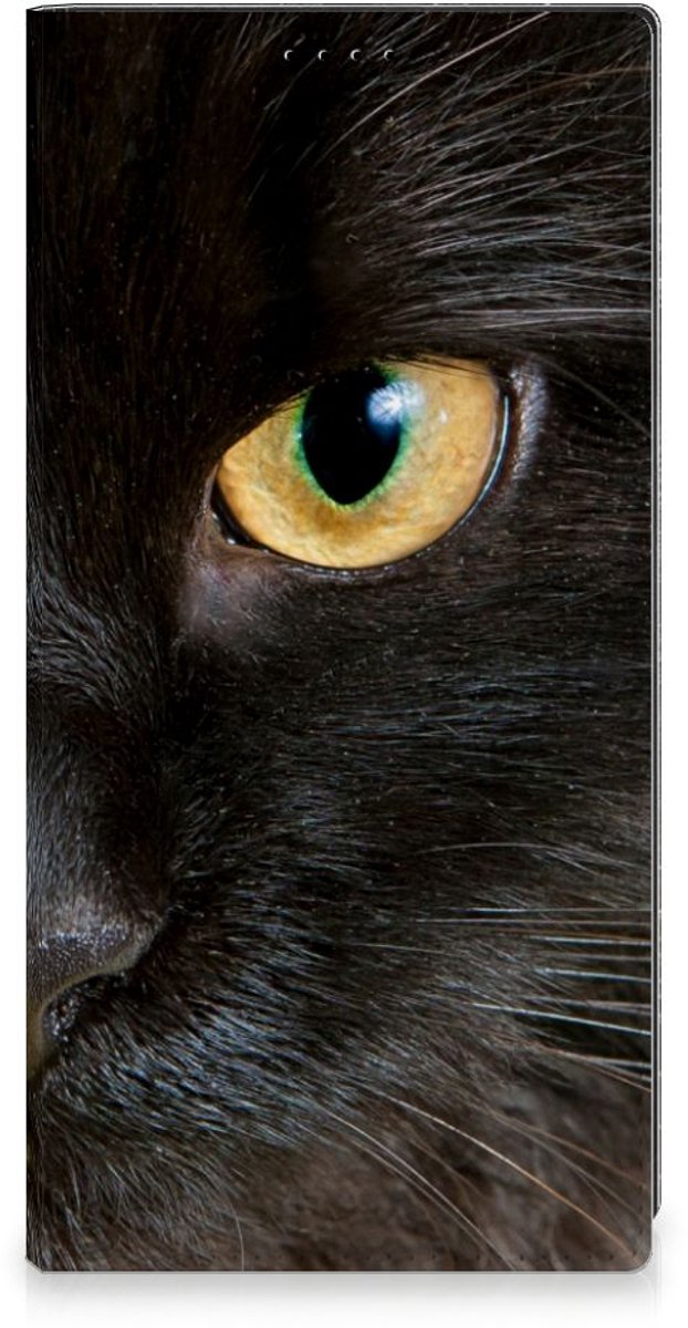 Samsung Galaxy S23 Ultra Hoesje maken Zwarte Kat