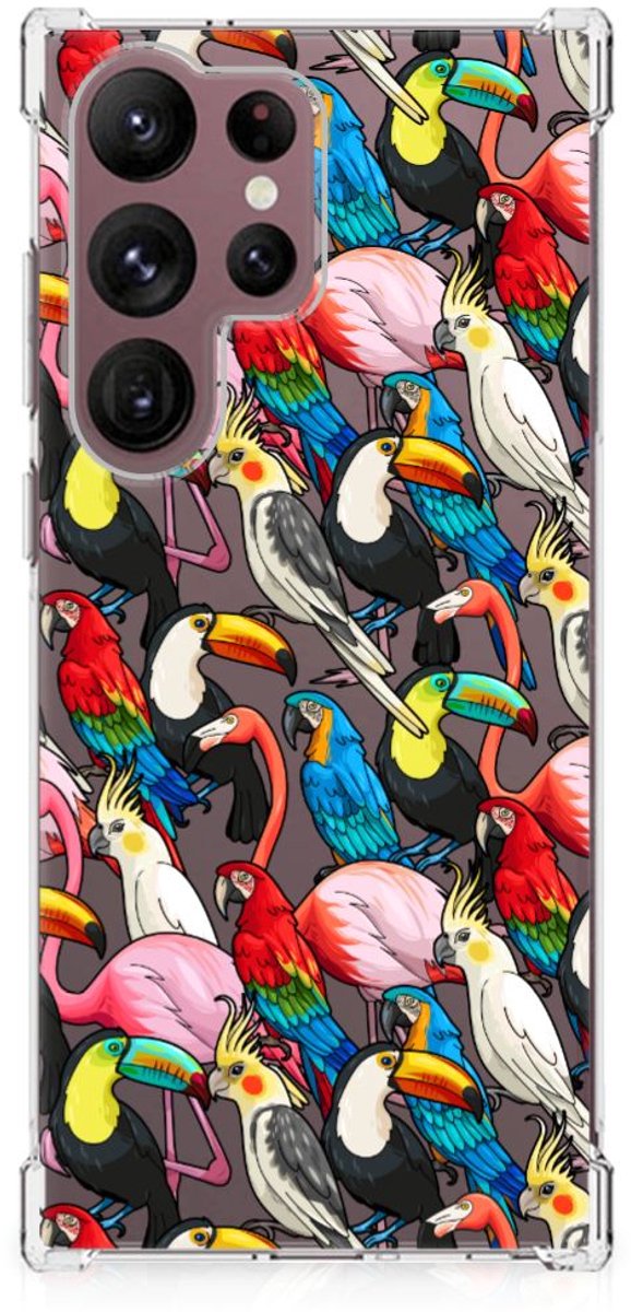 Samsung Galaxy S23 Ultra Case Anti-shock Birds