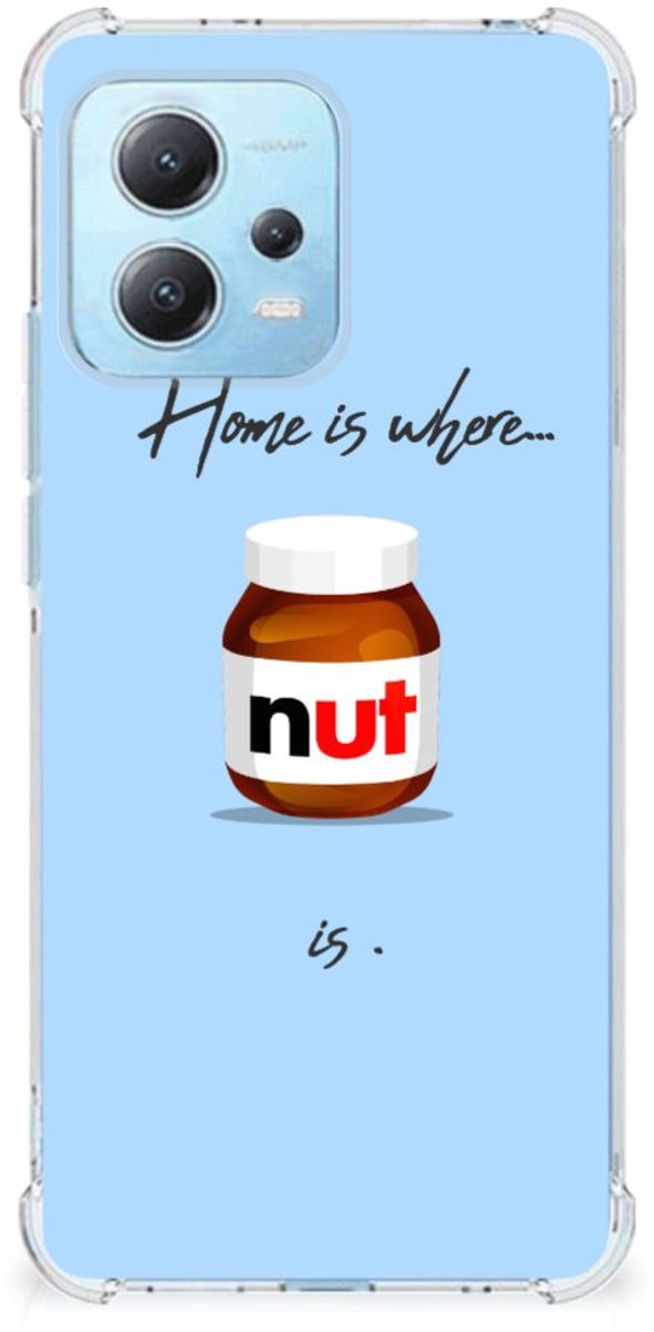 Xiaomi Redmi Note 12 5G Beschermhoes Nut Home