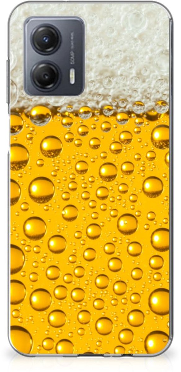 Motorola Moto G53 Siliconen Case Bier