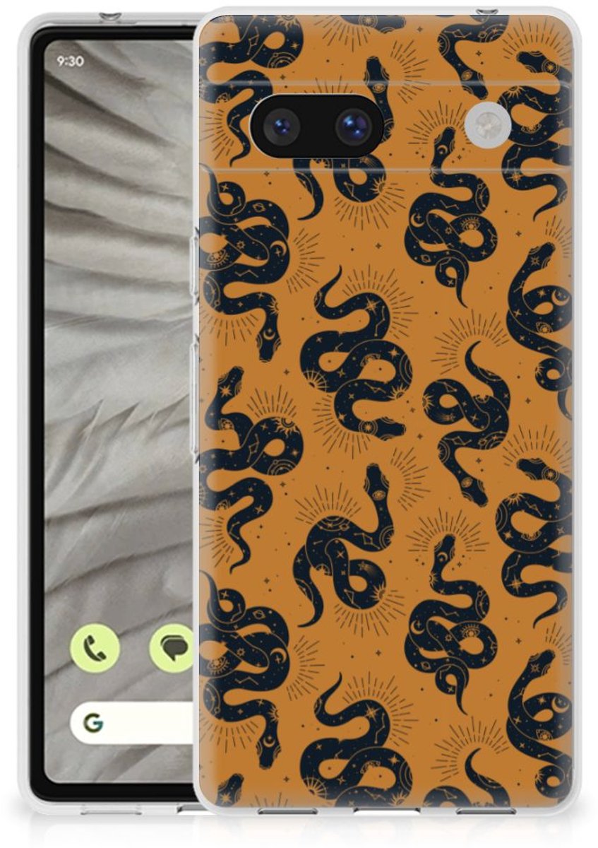 TPU Hoesje voor Google Pixel 7A Snakes