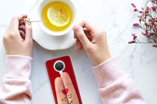 Étui pour téléphone portable Nokia G20 | G10 TPU Bumper Super comme cadeau d'amour de la Saint-Valentin