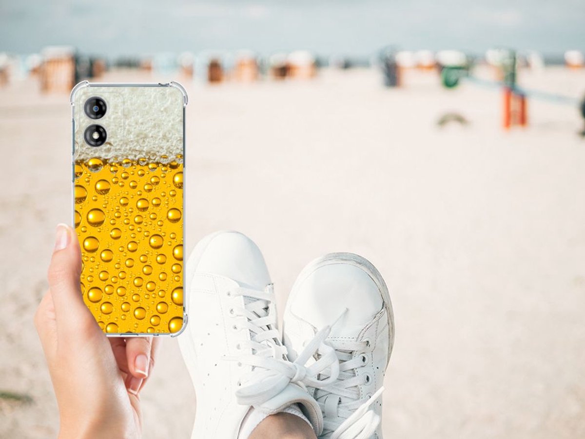 Motorola Moto E13 Beschermhoes Bier