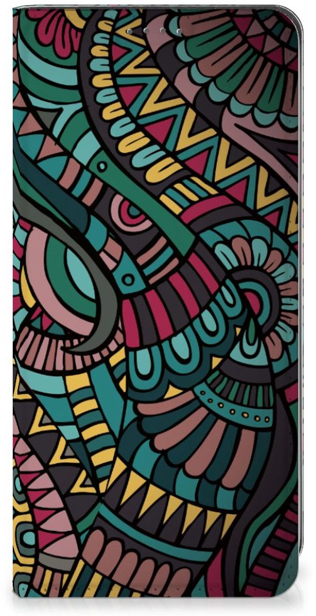 Google Pixel 7A Hoesje met Magneet Aztec