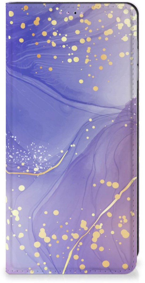 Bookcase voor Samsung Galaxy A25 Watercolor Paars