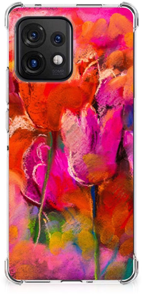 Back Cover Motorola Edge 40 Pro Tulips