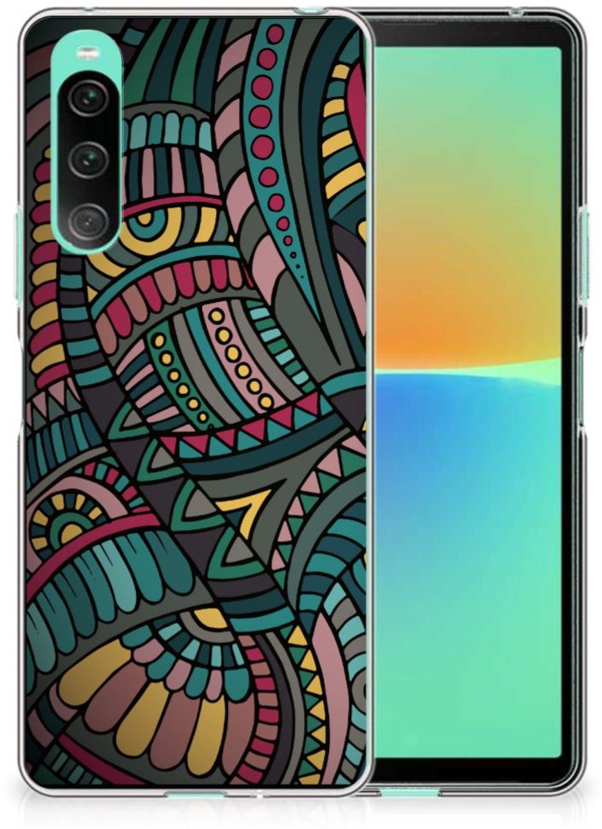 Sony Xperia 10 V TPU bumper Aztec