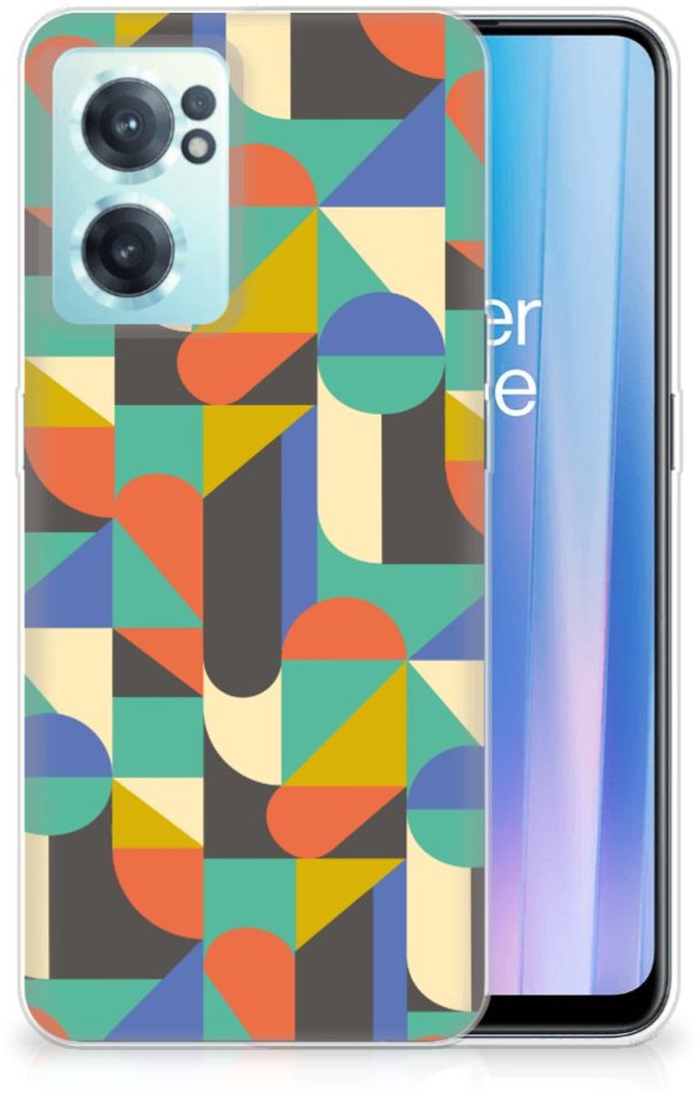 OnePlus Nord CE 2 5G TPU bumper Funky Retro