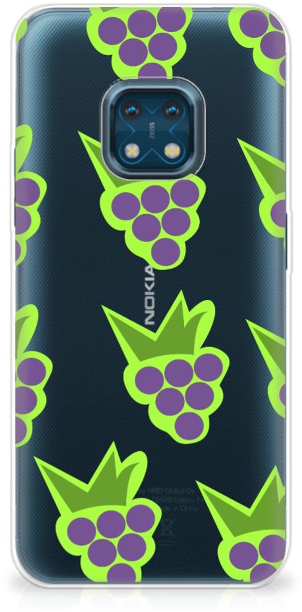 Nokia XR20 Siliconen Case Druiven