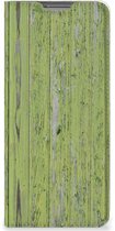 Étui pour téléphone OPPO Find X5 Étui portefeuille Vert Wood