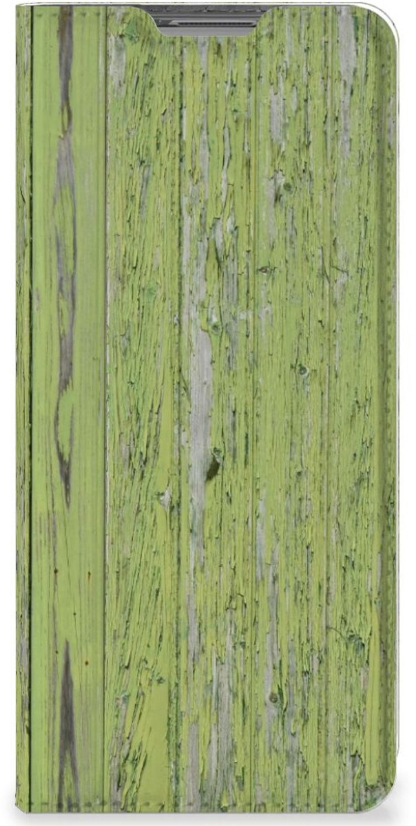 OPPO Find X5 Book Wallet Case Green Wood