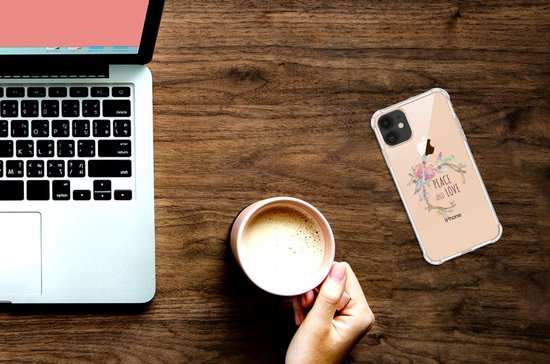 Coque Bumper Solid pour iPhone 11 Boho Text