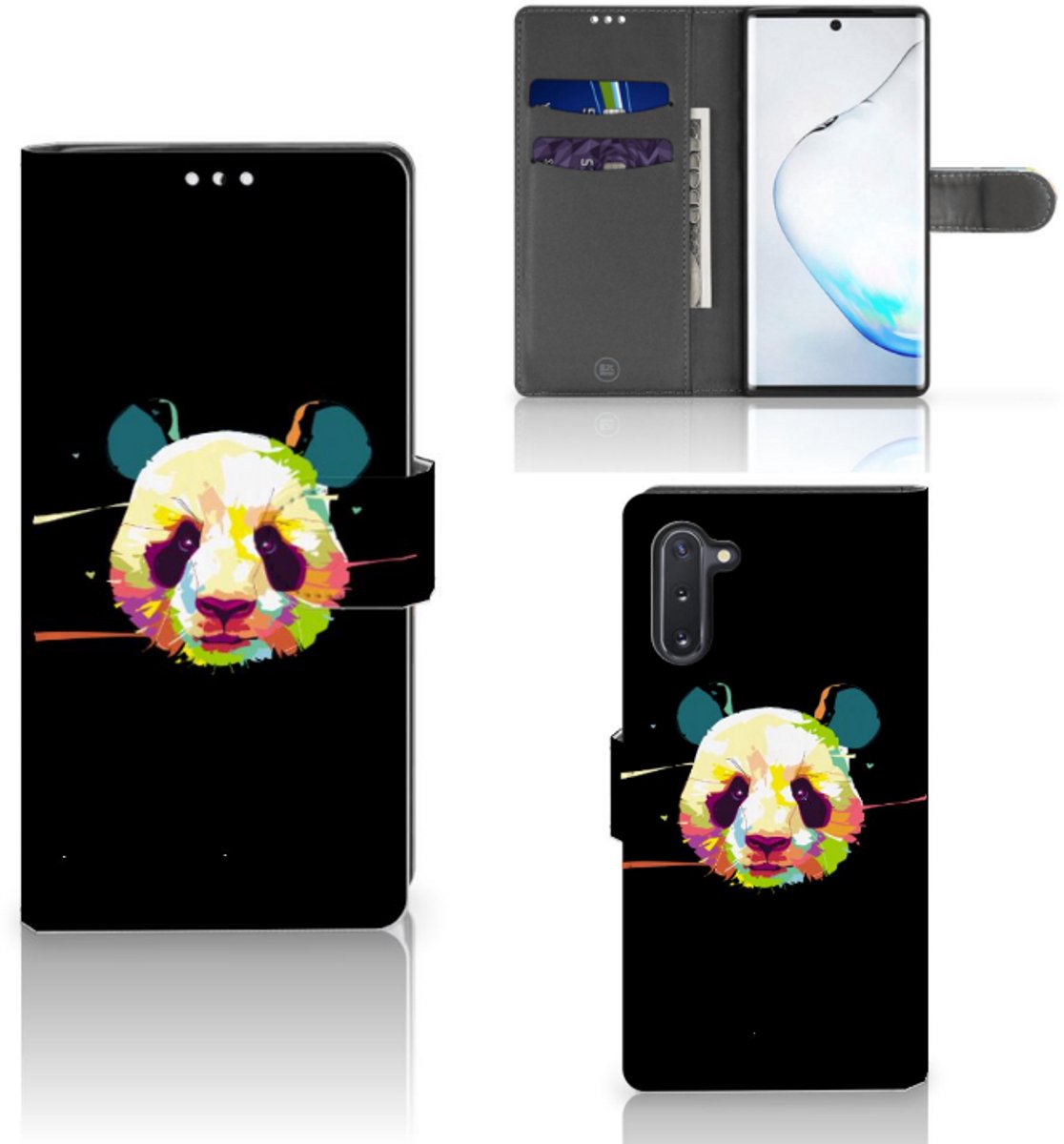 Samsung Galaxy Note 10 Leuk Hoesje Panda Color