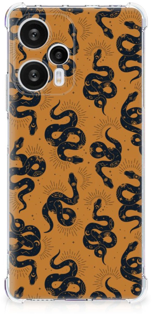 Case Anti-shock voor Xiaomi Poco F5 Snakes