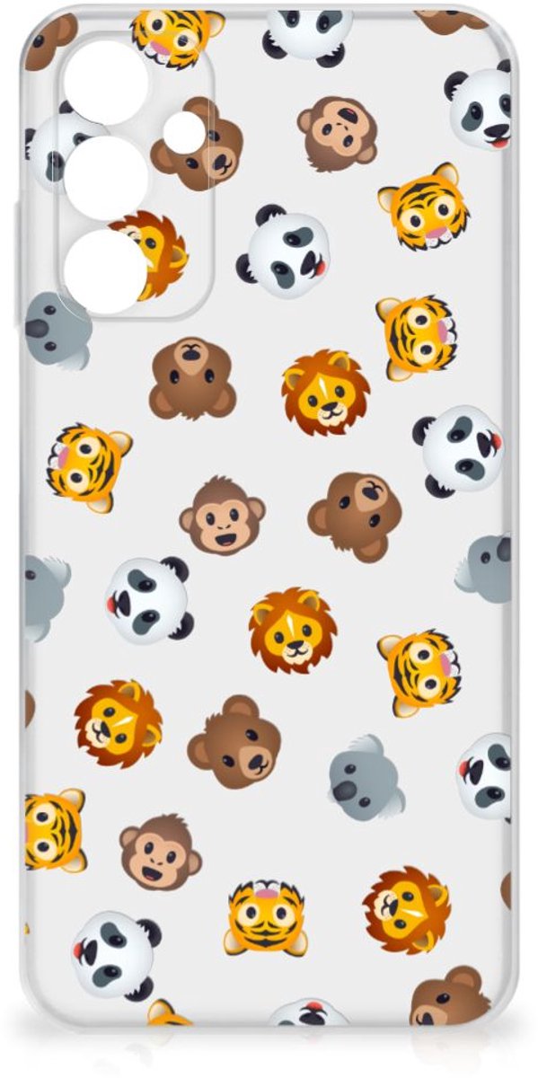 TPU bumper voor Samsung Galaxy A15 Dieren Emojis
