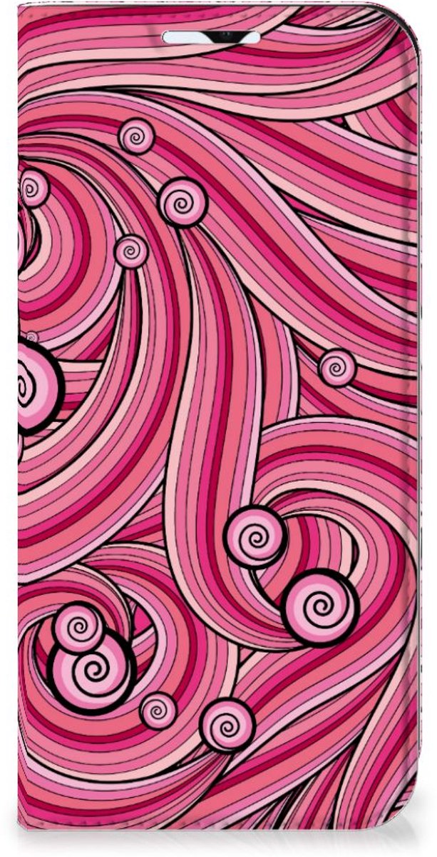 Samsung Galaxy A23 Bookcase Swirl Pink