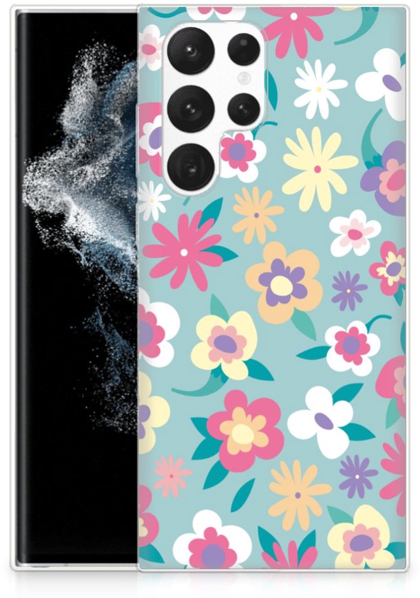 Samsung Galaxy S22 Ultra TPU Case Flower Power
