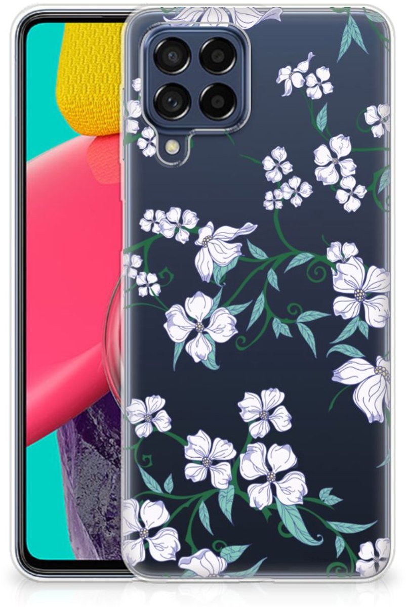Samsung Galaxy M53 Uniek TPU Case Blossom White