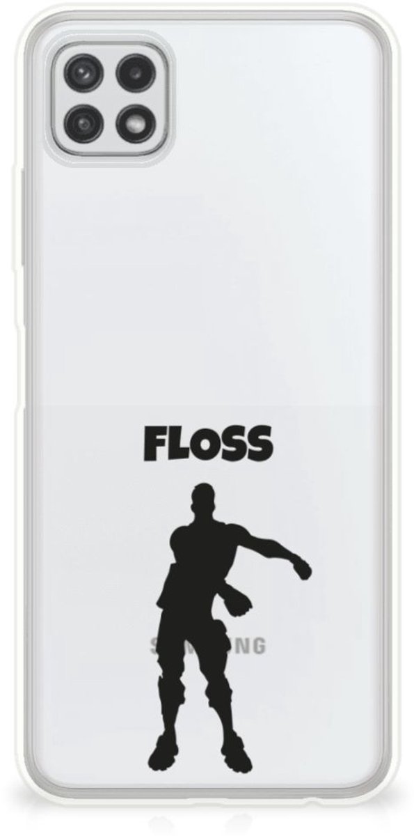 Samsung Galaxy A22 5G Telefoonhoesje met Naam Floss