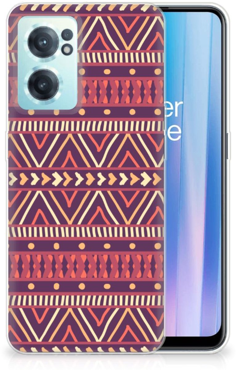 OnePlus Nord CE 2 5G TPU bumper Aztec Paars