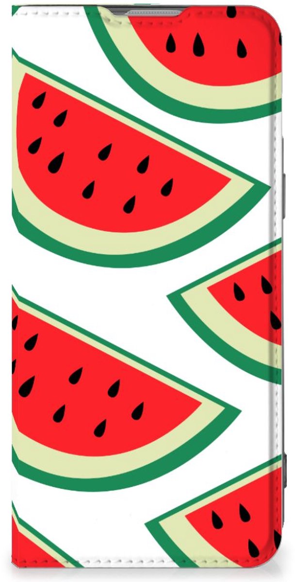 Standcase Hoesje voor OnePlus Nord 2T Flip Style Cover Watermelons