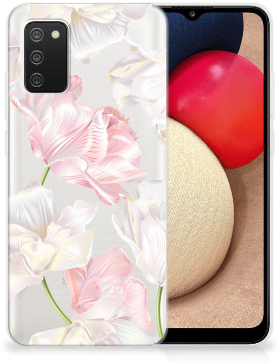 Samsung Galaxy A02s TPU Case Lovely Flowers
