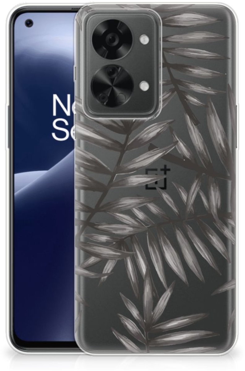 OnePlus Nord 2T TPU Case Leaves Grey