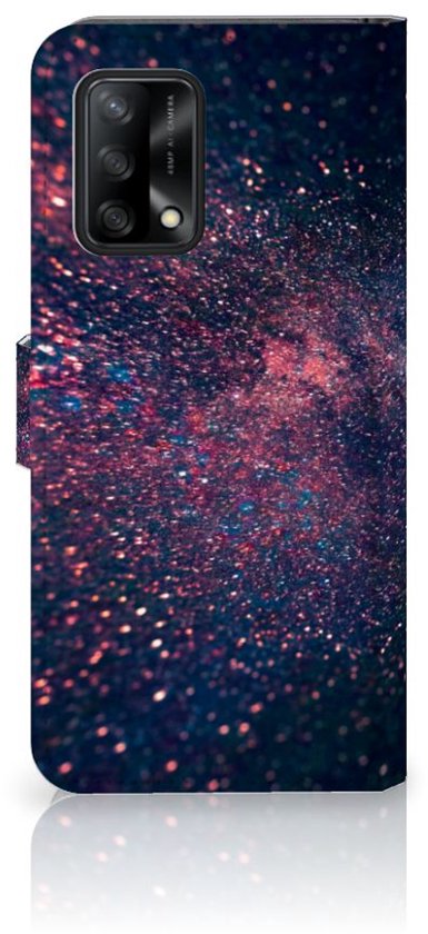 Étui pour téléphone portable OPPO A74 4G Flip Cover étoiles