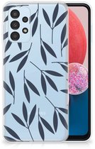 Samsung Galaxy A13 4G TPU Case Leaves Blue
